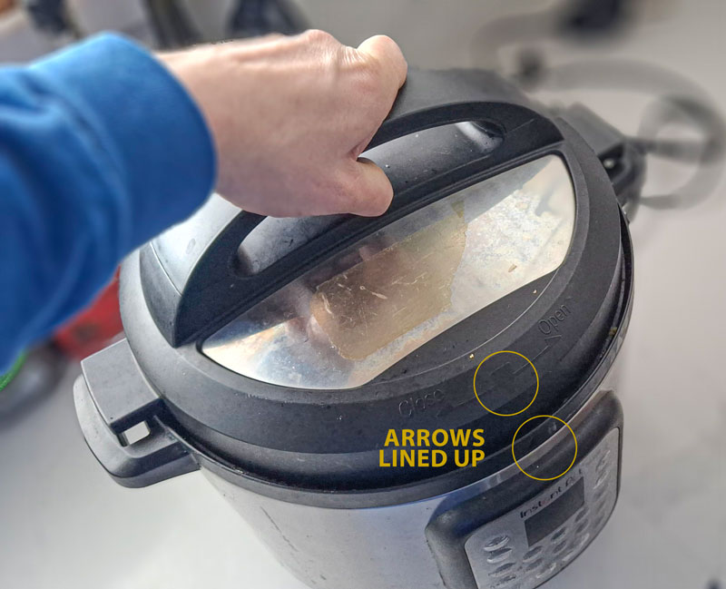 Step 4 - Verify Lid is Properly Closed and Locked