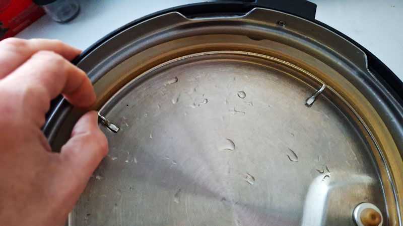 Step 2 - Reseat the Silicone Sealing Ring