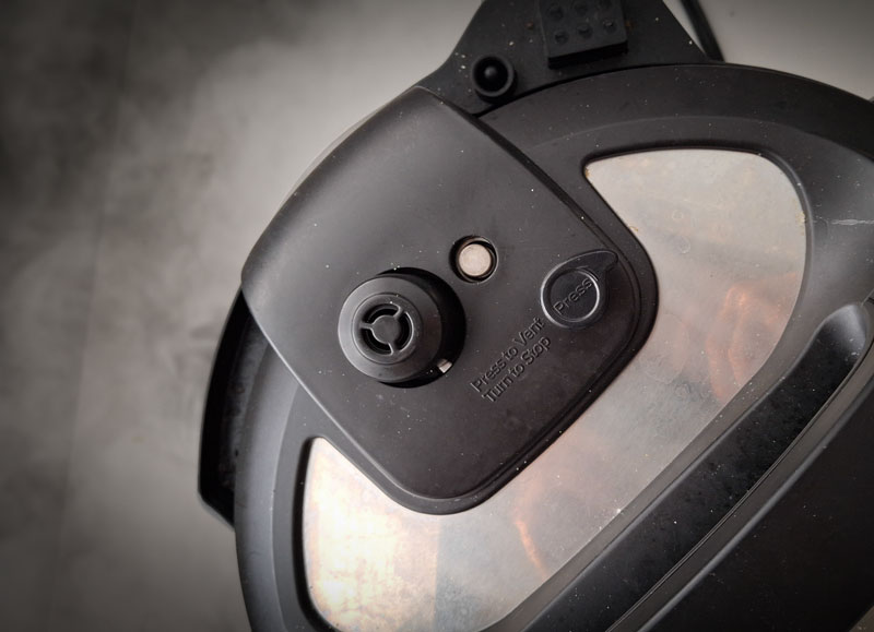 Steam leak around Instant Pot lid perimeter